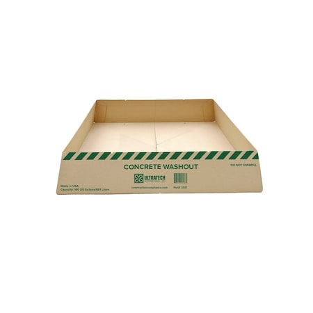 Ultratech Ultra-Concrete Washout, Economy Model - 60" x 60" x 12" 3517